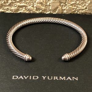 David Yurman Cable Bracelet with Diamonds